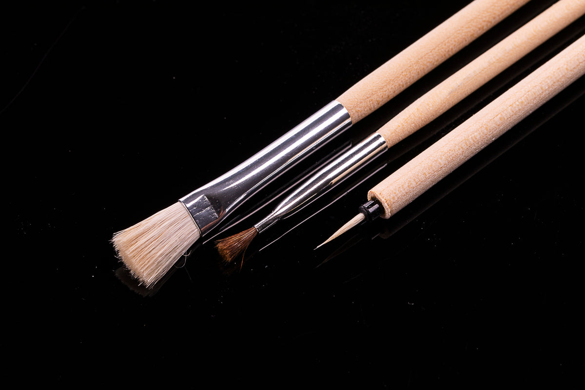 Modeling Brush Basic Set (3pcs)