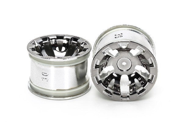 T3-01 Wheels for Rear Wide Semi-Slick Tires (Chrom