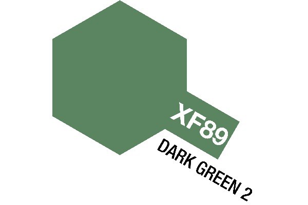 Acrylic Mini XF-89 Dark Green 2 (Flat)