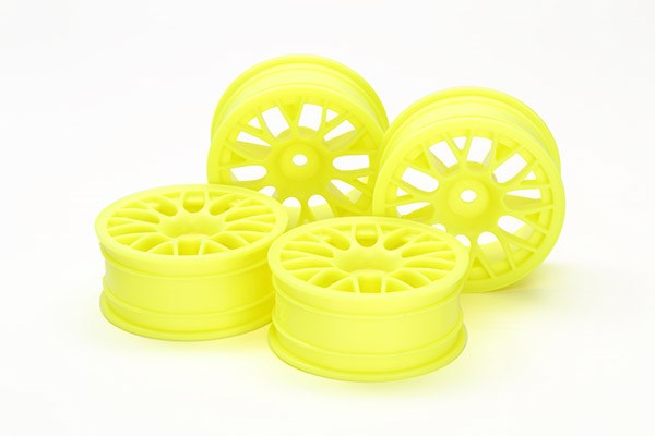 Medium-Narrow Mesh Wheels (24mm, +2, Yellow)