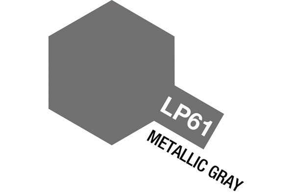 Tamiya Lacquer Paint LP-61 Metallic Gray (MF)