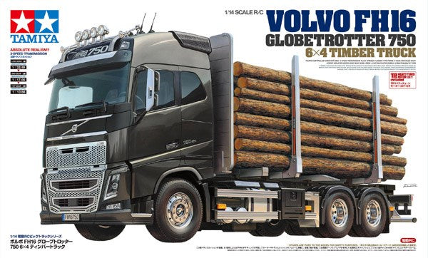 1:14 R/C Volvo FH16 Globetrotter 750 6x4 Timber Tr