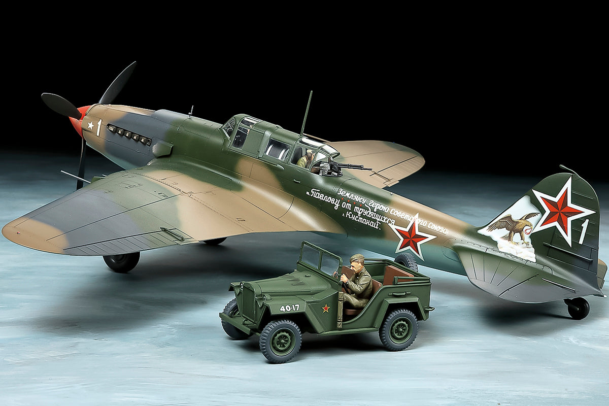 1/48 Ilyushin IL-2 Shturmovik & GAZ-67B Set