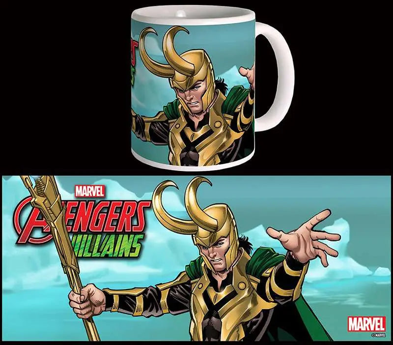 AVENGERS VILLAINS LOKI MUG