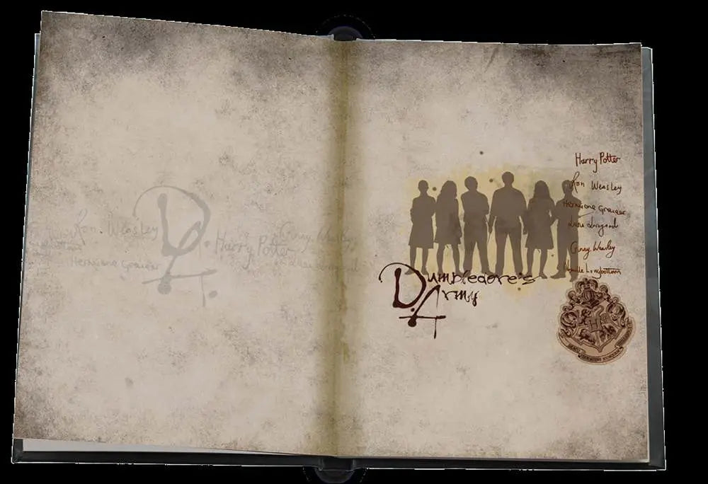 HP DUMBLEDORE ARMY NOTEBOOK W/LIGHT