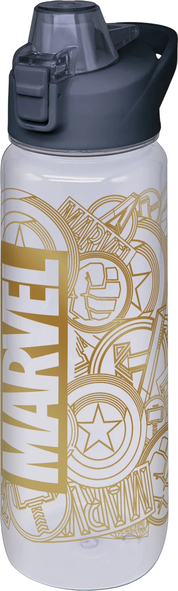 MARVEL - Logo - "Lock Top" Sport Bottle - 36oz