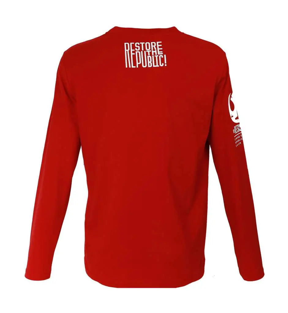 T/S SW EP VIII REPUBLIC L/SLEEVE RED BOY - S
