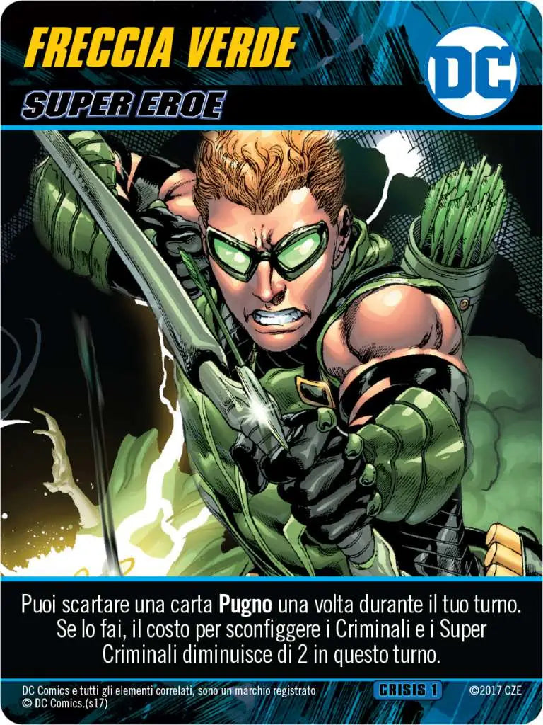 DC DECK BUILDING GAME CRISIS EXP SET ITA