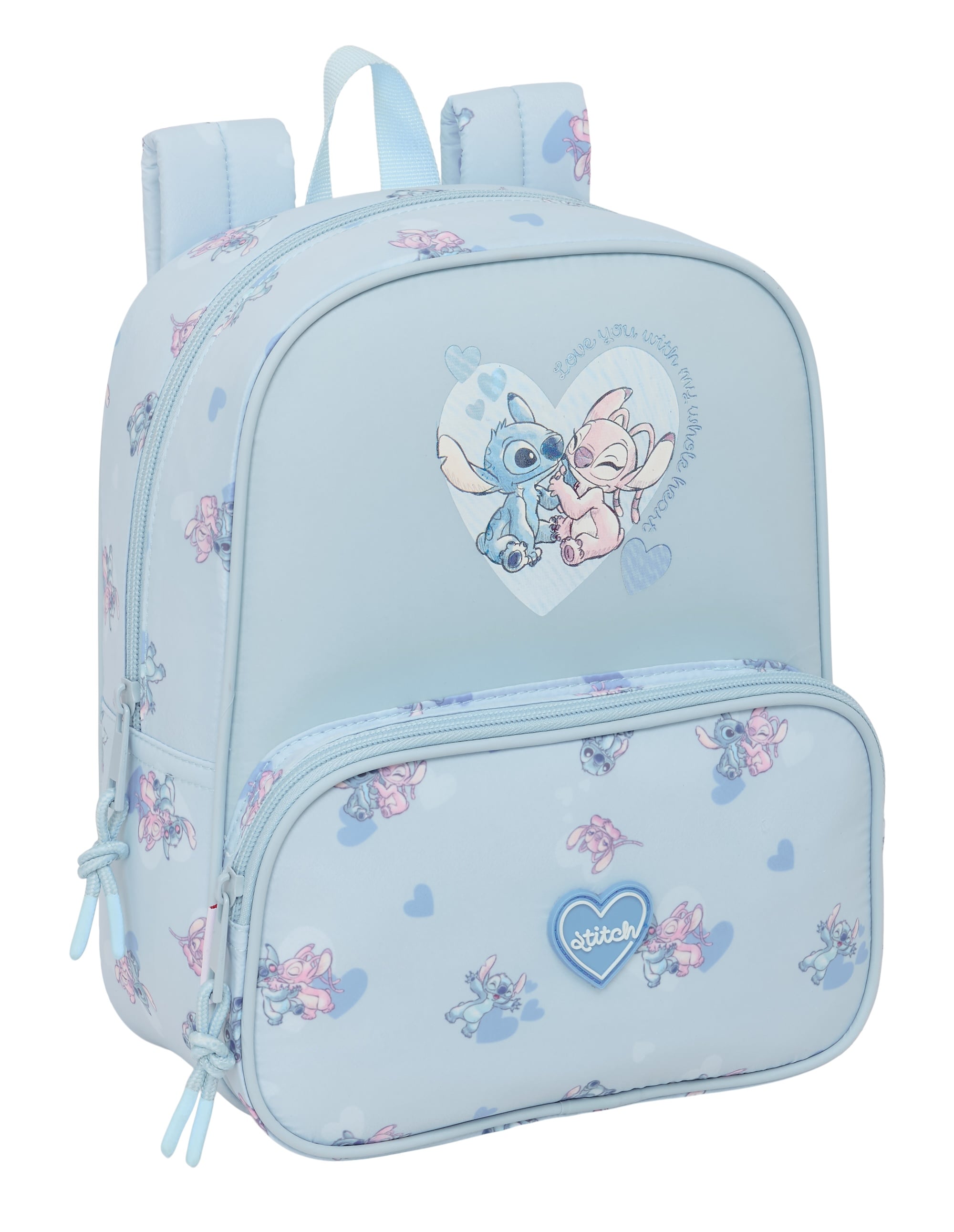 STITCH & ANGEL - Ohana - Backpack '27x22x10cm'