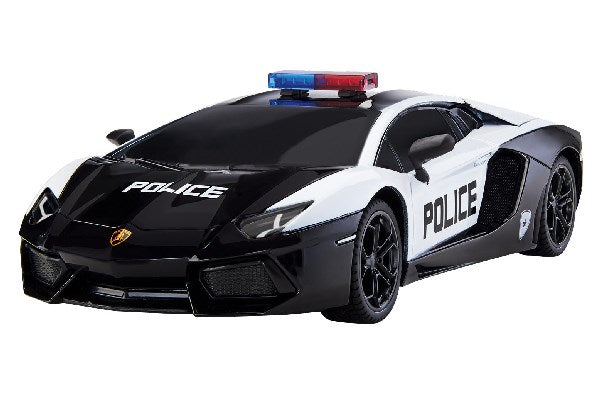 RC Lamborghini Aventador Coupé Police 1:24