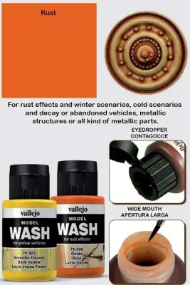 MODEL WASH 76506 RUST