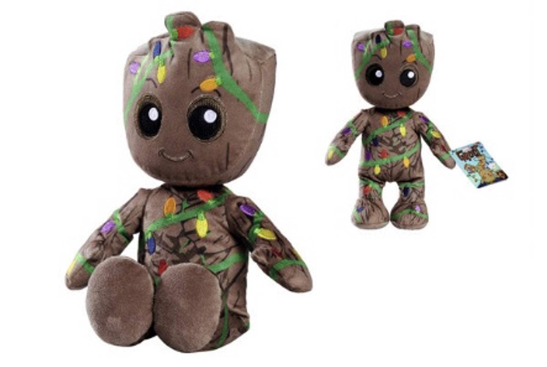 GUARDIENS DE LA GALAXIE - Peluche Jeune Groot Guirlande de Noël - 25cm