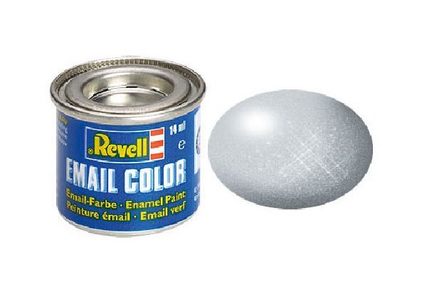 Enamel 14 ml. aluminium metallic