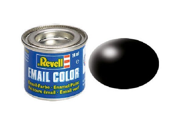 Enamel 14 ml. black silk