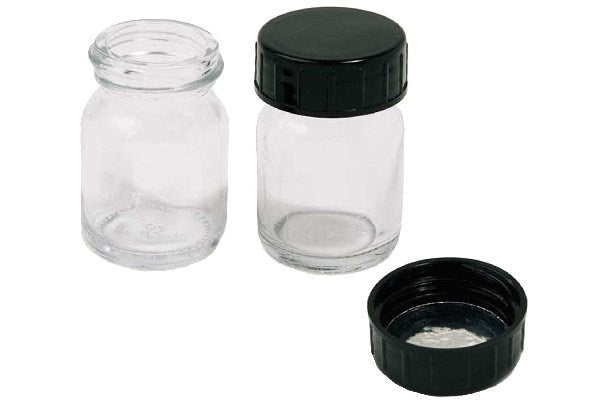 Glass jar with lid 25ml