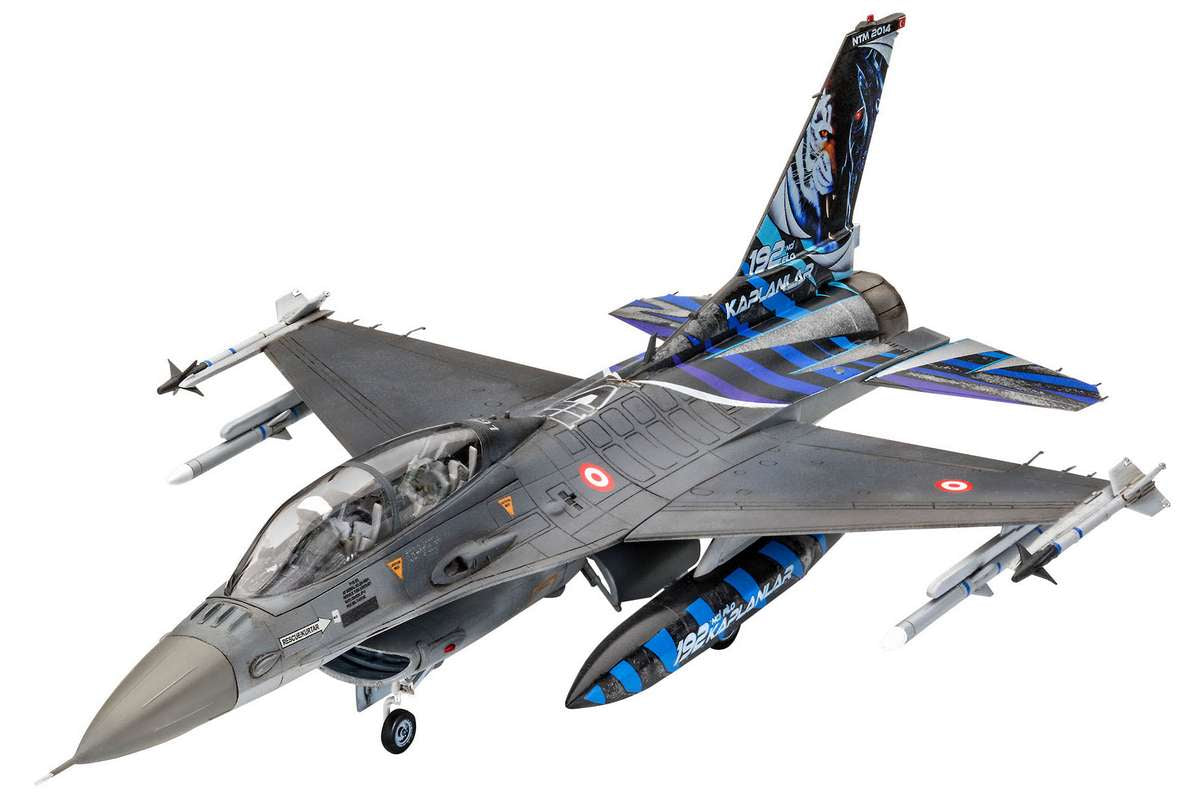 Model Set F-16D Fighting Falcon 1:72