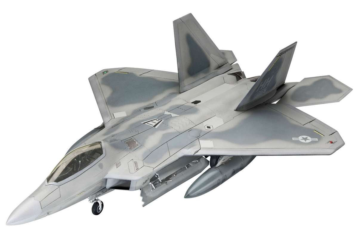 Model Set Lockheed Martin F-22A Raptor 1:72