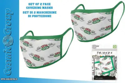 FRIENDS CENT PERK FACE COVER MASK SET(2)
