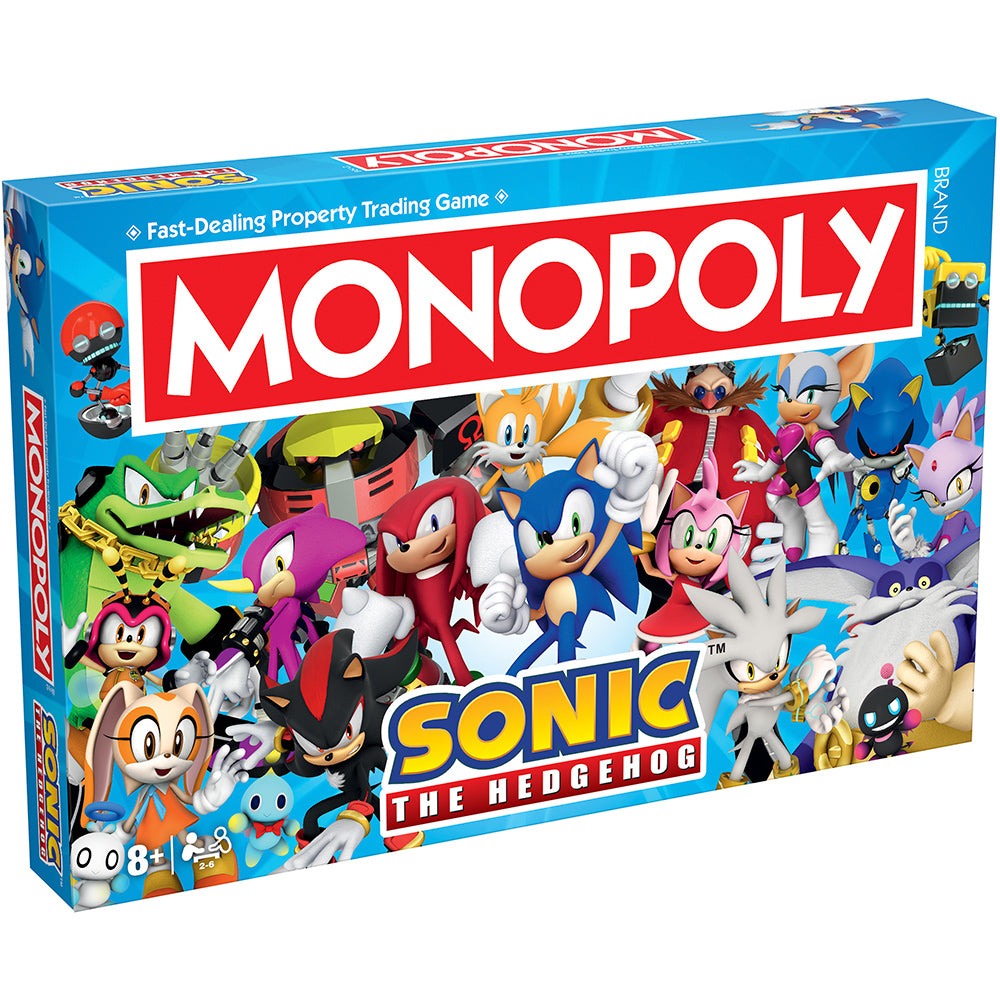 Winning Moves Sonic - Monopoly English UK