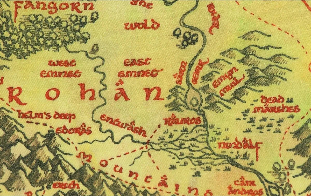 LOTR MAP APRON