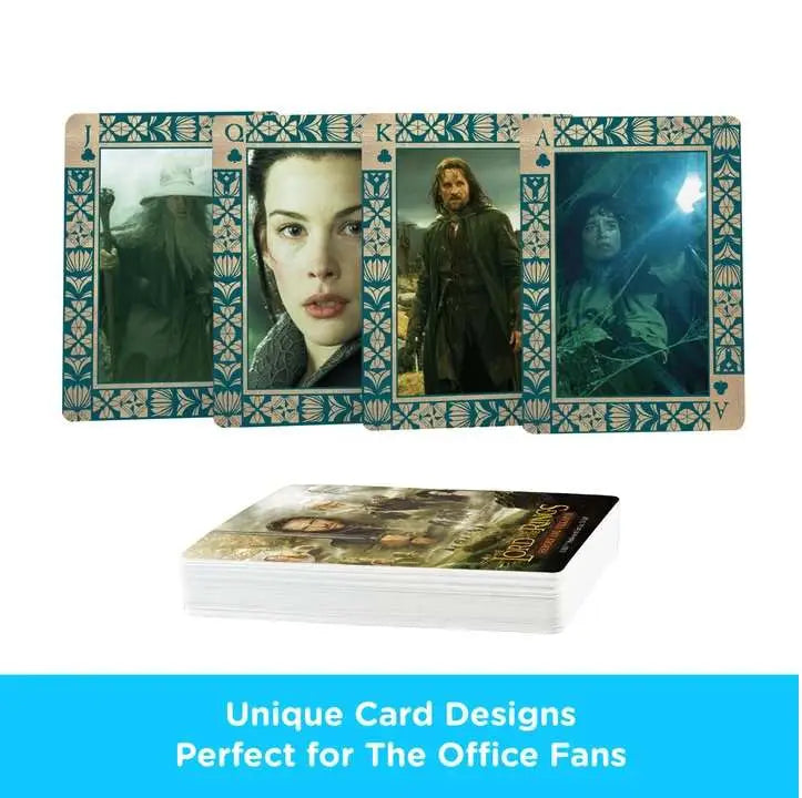 LOTR HEROES & VILAINS PLAYING CARDS