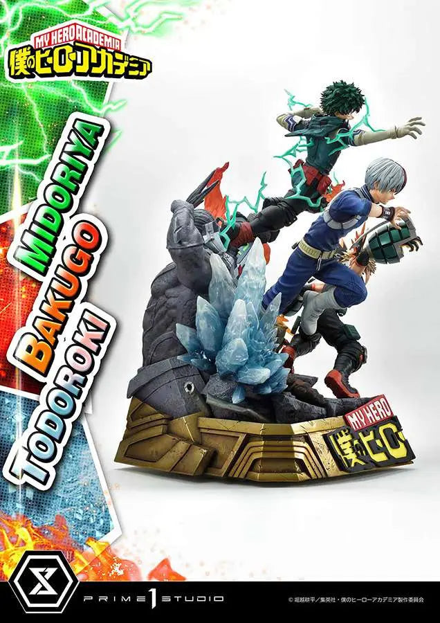 MHA MIDORIYA BAKUGOTO DOROKI STATUE