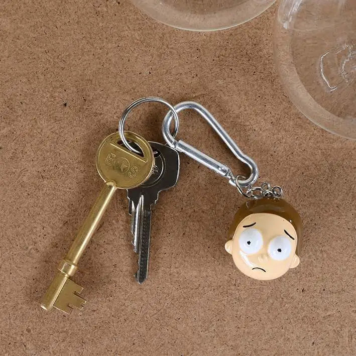 RICK AND MORTY MORTY RESIN 3D KEYCHAIN