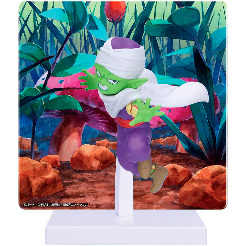 Bandai DRAGON BALL DAIMA PICCOLO(MINI) FIGURE WITH PANEL