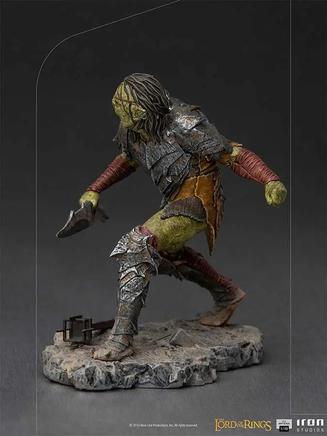 LOTR SWORDSMAN ORC 1/10 ART STATUE