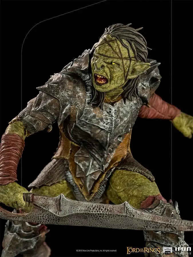 LOTR SWORDSMAN ORC 1/10 ART STATUE