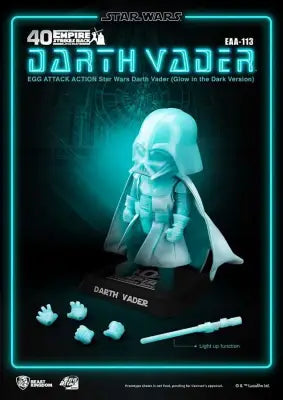 SW EGG AA DARTH VADER GLOW I/T DARK VER