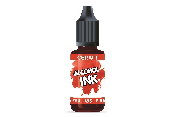 Cernit alcohol ink 20ml fire red