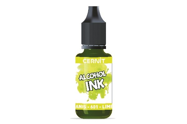 Cernit alcohol ink 20ml lime green