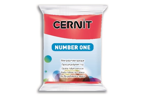 Cernit 420 Number One 56g karminrød