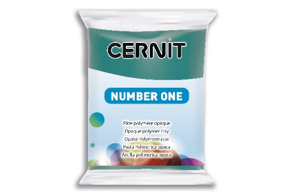 Cernit 662 Number One 56g mørkegrøn