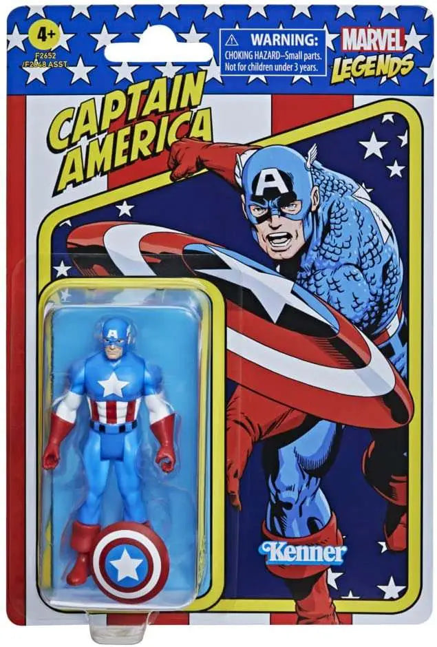 MARVEL LEGENDS RETRO CAPTAIN AMERICA  AF