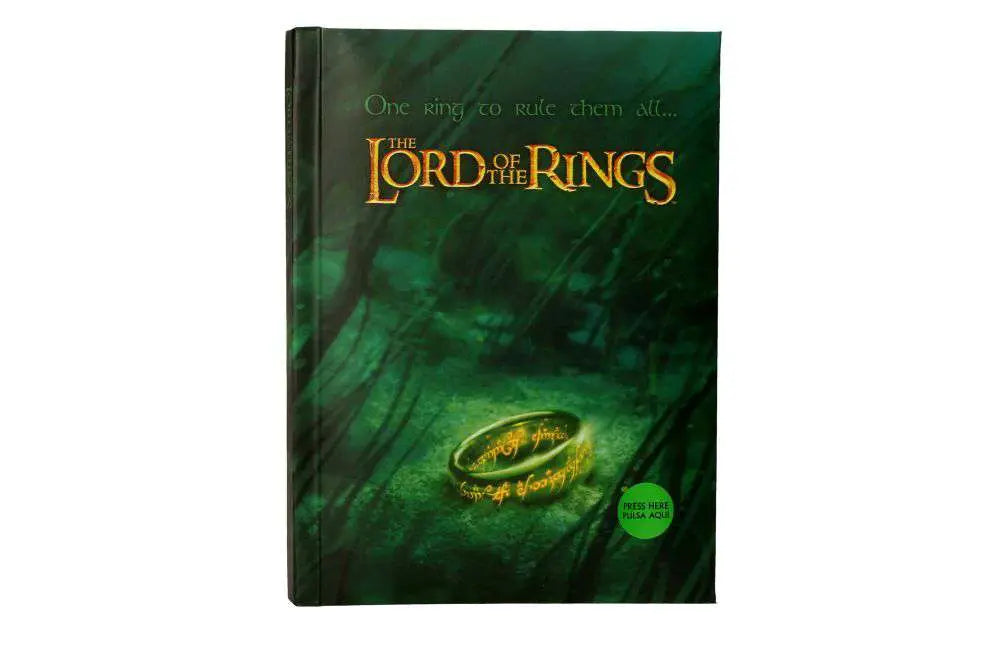 LOTR ONE RING RULE THEM ALL NOTEBOOK W/L