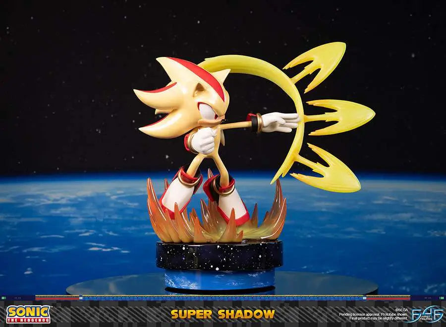 SONIC SUPER SHADOW STATUE