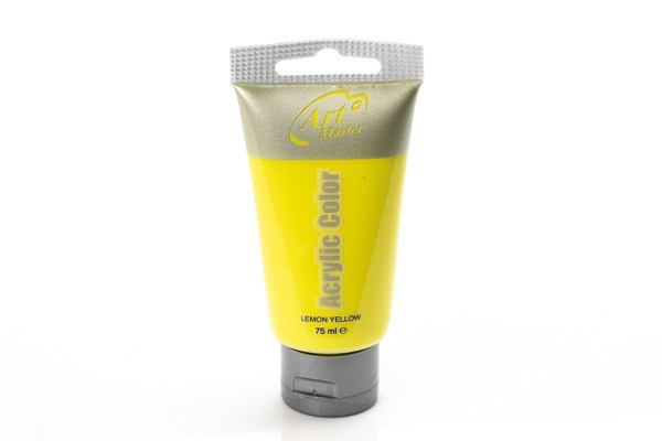 ArtMaster Acrylic 75ml lemon yellow