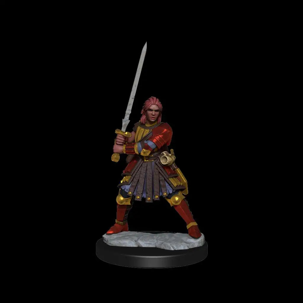D&D FRAMEWORKS-HUMAN FIGHTER FEMALE
