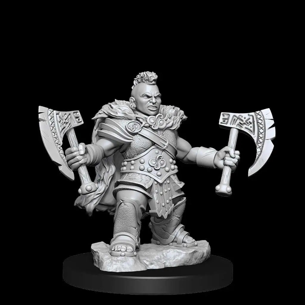 D&D FRAMEWORKS-DWARF BARBARIAN FEMALE