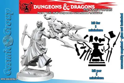 D&D FRAMEWORKS-DRAGONBORN SORCERER FEM.