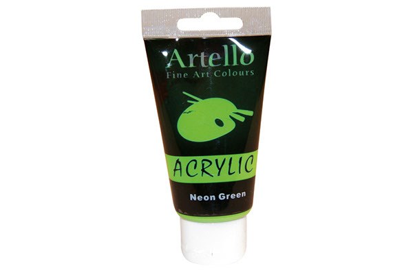 Artello acrylic 75ml Neon Green