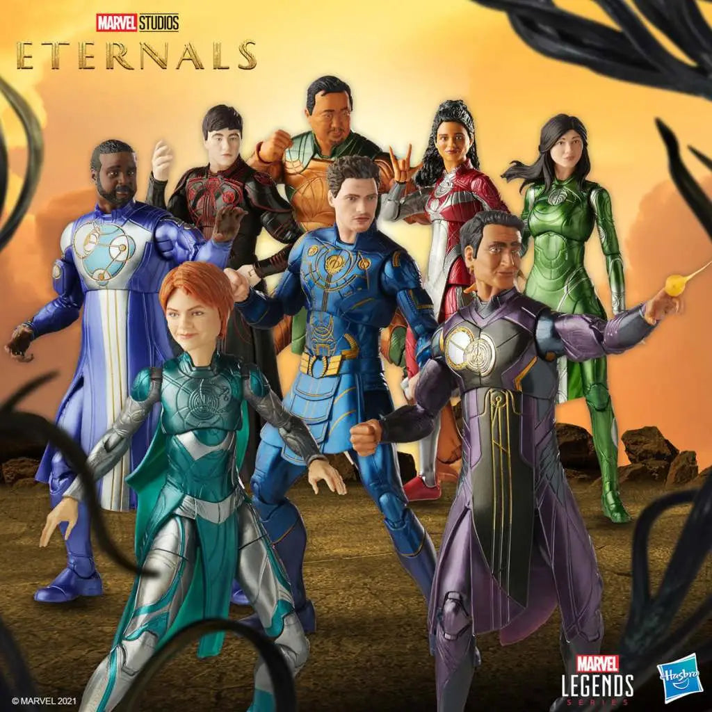 MARVEL LEGENDS ETERNALS AF SET (7)