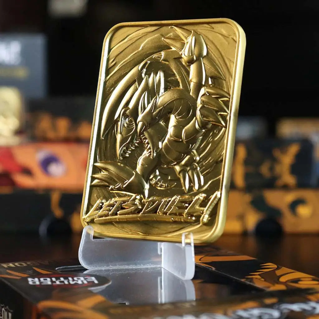 YU-GI-OH!LTD ED 24K GOLD-BLUE EYS DRAGON