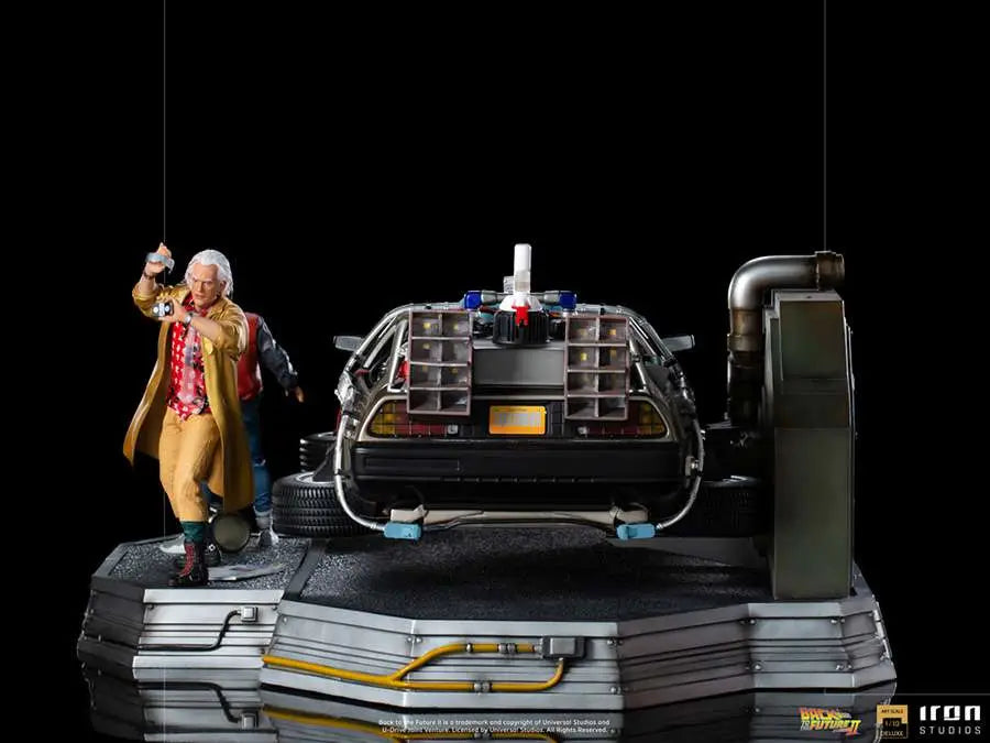 BTTF 2 DELOREAN FULL DLX SET 1/10 ART ST