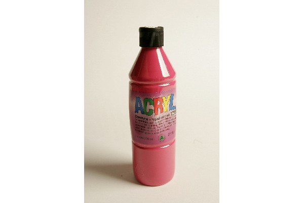 Acryl blank 500ml prim.rød