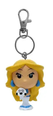 ASTERIX FALBALA WITH IDEFIX CHIBI KCHAIN