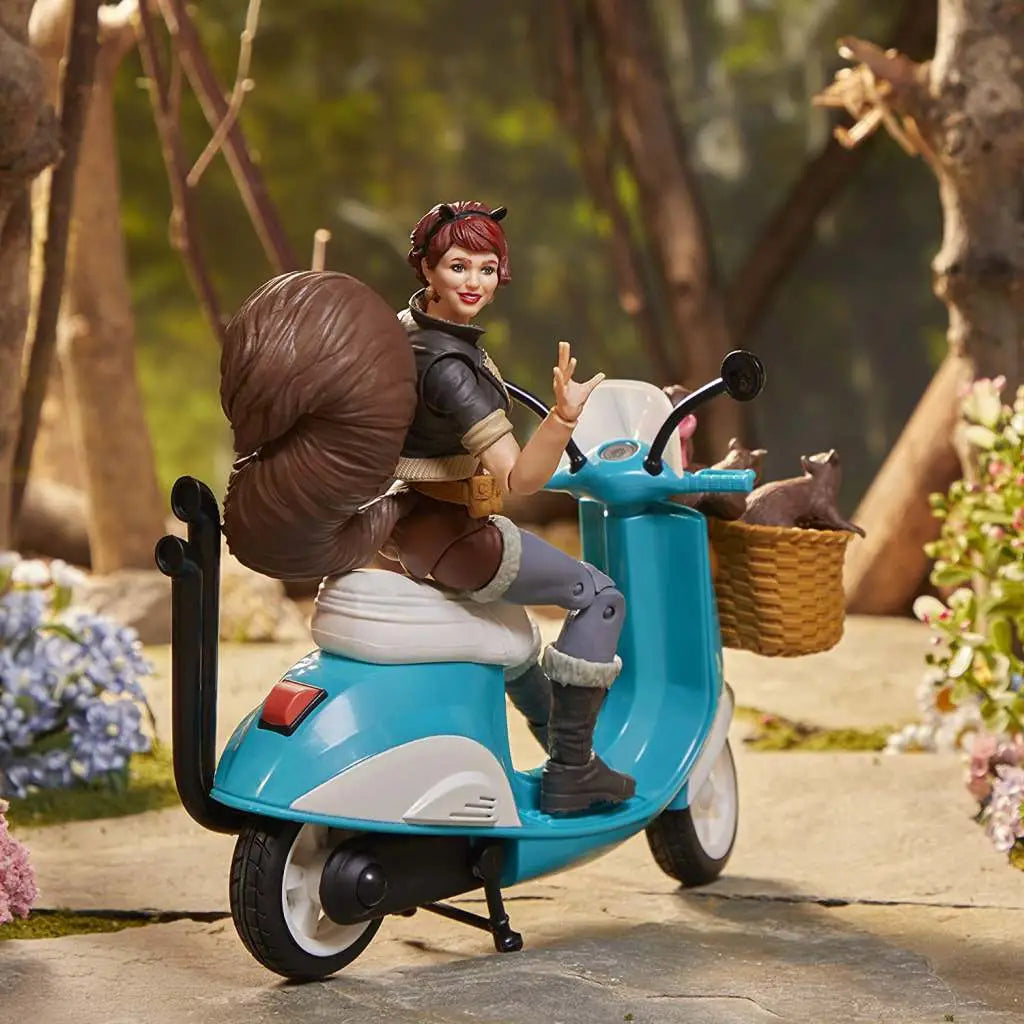 MARVEL LEGENDS SQUIRREL GIRL+SCOOTER AF