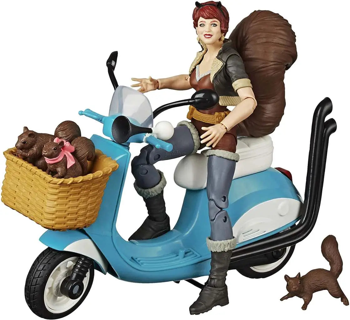 MARVEL LEGENDS SQUIRREL GIRL+SCOOTER AF